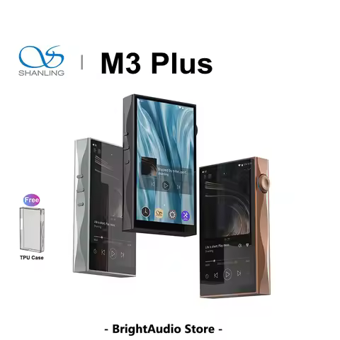 SHANLING M3 Plus HiFi Portable Music MP3 Player Open Android 13 Hi-Res Audio Bluetooth LDAC WiFiMP3 
