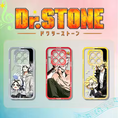 D-Dr.STONE Senku Ishigami Case for Xiaomi Redmi 13 15C 14C 14R 15 13C 13X 12 12C 10 10A 10C A5 A4 A3