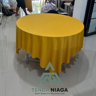 ROUND TABLE VARIATIONS TABLE RUNNER TABLE CLOTH TABLE INNER/ PRICE ABOVE ONLY FOR TABLECLOTH ONLY BU
