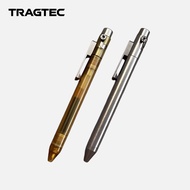 TRAGTEC Titanium Ultem PEI Pen Bolt Action Ballpoint Pen EDC Pocket Clip Pen Stationery Pen