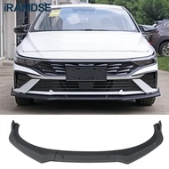 Front Splitter for Hyundai Elantra 8th Generation Bumper Spoiler 2023 2024 2025 Car Body Kit Glossy 