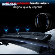 BORAGE44 Car Wiper Blade, 6mm Durable Refill Strips,  Easy To Replace Rubber 14/16/17/18/19/20/21/22