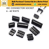 IDC CONNECTOR SOCKET (6-40) WAYS