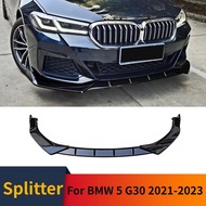 Front Splitter Guard Bumper Lip Chin Air Dam Tuning Accessories Body Kit Styling For BMW 5 Series G3
