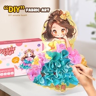 Crafts for Girls Creative Puzzle Puncture Painting for Kids Poke Art Kits for Kids Fabric Art Frenzy