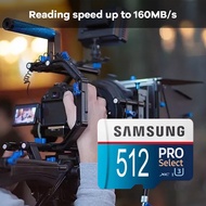 Samsung SD Card 128gb 256gb 512gb 1tb Memory Class 10 TF 64gb For Mobile + With Reader