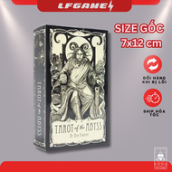 [SIZE GỐC+Tặng đá] Bài Tarot TAROT OF THE ABYSS Fullsize 7x12 78 lá bài bói oracle