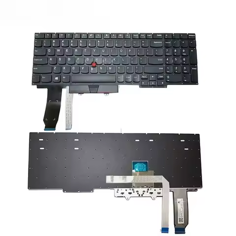 Replacement US Keyboard for Lenovo ThinkPad E15 Gen2 Gen 3 Gen 4 R15 Laptop No Frame (Backlight / No