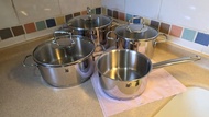 WMF 不鏽鋼鍋具套裝 SS pots