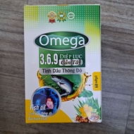 Viên sáng mắt OMEGA 369 với Diệp Lục Cần Tây Tinh dầu thông đỏ Dầu gấc tinh dầu hoa anh thảo-phát tr