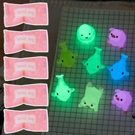 5Pcs Luminous Mini Blind Bag - Creative Desktop Ornament - DIY Doll Accessories - Colorful Resin Blind Box - Adults Kids Surprise Bag Gift - Fake Candy Guess Animal Blind Pouch