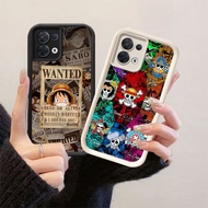 BK-20 One Piece Surprise Casing for OPPO Reno Find 8 X5 7 F21 F21S K9X Pro Lite 5G 4G