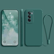 LANLIN For OPPO Reno 12 Pro Reno 12F Reno 12FS Reno 13 Pro Reno 13F Phone Case Silicone Solid Color