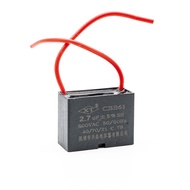 500V 2.7UF CBB61 Terminal Ceiling Fan Motor Running Rectangle Capacitor