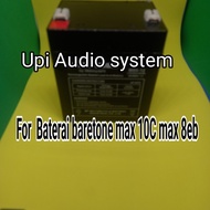 baterai speaker baretone max 10C max 12AL