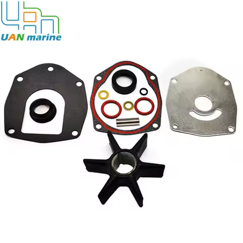 47-8M0100526 Water Pump Impeller Service Kit For Mercury Mariner 75 90 120HP Outboard 47-8M0100526 8