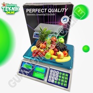 Timbangan Duduk Digital 30KG RC-14 LOGAN / Timbangan Digital Sayuran Buah Beras Laundri 30 KG up To