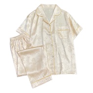 Piyama wanita sutra sintetis yang baru diimpor/baju piyama/baju tidur wanita/piyama wanita korean st