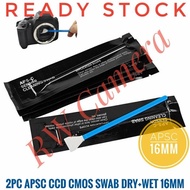 Apsc Ccd Cmos Swab Wet+Dry Sensor Cleaner Sony A6000 A6300 Camera