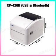 Thermal Printer A6 thermal sticker Bluetooth USB Xprinter 460B 420B Air Waybill Printer Barcode Labe