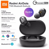 Original Product + FREE Shipping  Xiaomi Redmi AirDots Earphones Bluetooth 5.0 earbuds TWS MiTrue Wi
