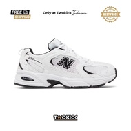 530 New Balance White Black Sneakers tmnq rbmj LEPF