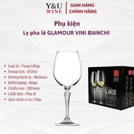 Set of 6 GLAMOUR Wine Glasses - GLAMOUR VINI BIANCHI