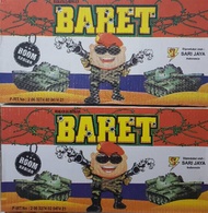 Chiki snack BARET CIKI DUS ISI 40 PCS