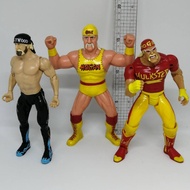 Hulk Hogan WWE Figure set lot Hollywood Hogan 7 inches Wrestling