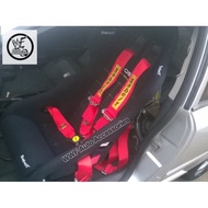 Sabelt 4 Point Seat Belt Red