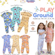 . Libby NB-S Oblong Suit Thin Short Long Suit PLAYGROUND Girl Boy Soft Cool