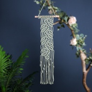 Nordic ins Style Creative Leaf Tapestry Hand-Woven Tapestry Room Living Room Wall Bohemian Style Dec