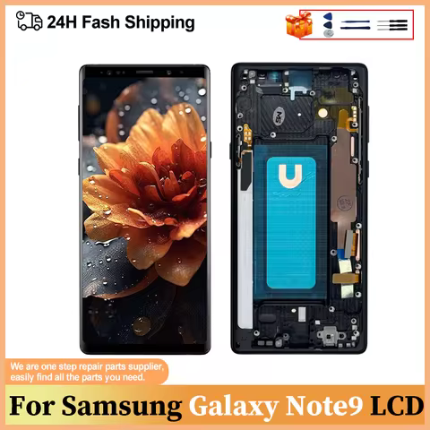 Samsung Screen 6.4 TFT For Galaxy Note 9 LCD SM-N960F Display Touch Screen Assembly For Samsung Note