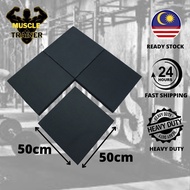 Gym Floor Mat 50cm x 50cm Home Gym Mat Outdoor Mat Gym Room Mat carpet gym lantai gym gym floor mat 