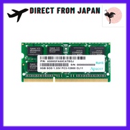 【Direct From Japan】Apacer Memory DDR3 SODIMM 8GB DDR3-1600 CL11 1.35V DV.08G2K.KAM MM5584