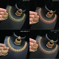 Indian Bridal Jewellery Necklace Set Antique Ethnic Wear
