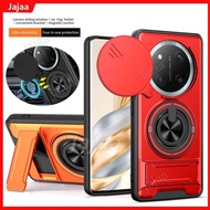Magnetic Holder Phone Case For OPPO Reno12 F Reno12 FS Reno11 F Reno 10 Pro 5G F27 F25 Pro 5G India 