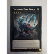 [ Do Lac Shop ] Yugioh Monster Diamond Dire Wolf Card - SR14-EN042 - Common