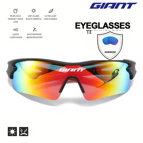 Giant new MTB Bike Sunglasses Men's Driving Bicycle Glasses Women's Outdoor Sports Hiking Glasses UV