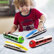 KIKO2E Pull Back Train, High-speed Educational Train Simulation Model, Boys Girls Plastic Vehicle Co