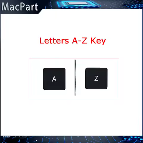 Original A1706 Keycap for MacBook Pro 15“ A1707 A1708 Key Letters A-Z 2016 2017 US Layout Replacemen