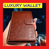 Case Infinix Note 10 Pro - Dompet HP Kulit Wallet Flip Leather Case