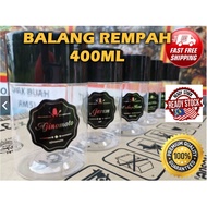 Balang Kuih (400ml) Bekas Rempah Kedap Udara / Balang Biskut / Bekas Plastik Dapur / Spice Container