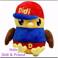 Didi Nana Jojo Soft Toys Patung Didi & Friend Premium Fabric Cotton Safe for Children 1 - 3 year