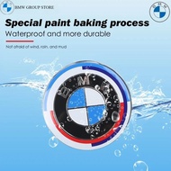 BMW GROUP 1Pc 74/82MM Car Hood Front Rear Trunk Emblem Badge For E36 E46 E53 E90 E60 E61 E93 E87  X5