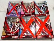 (一套3隻可散買) Ultra act Ultraman Tiga Dyna Gaia Agul V2 Ginga Mebius 迪加 帝拿 佳亞 阿古路 銀河 梅比斯 夢比優斯 鹹蛋超人 奧特曼