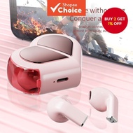 K520 Headphones HD Calls Love Shaped Deformable Earphones Stereo Sound Bluetooth Wireless Noise Redu