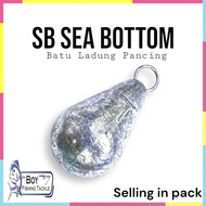 Sea Bottom SB Timah Batu Timah Batu Ladung Pancing