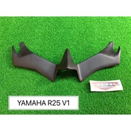WINDLET FOR YAMAHA R25 V1 ABS WINGLET V1(MATT BLACK & BLACK)