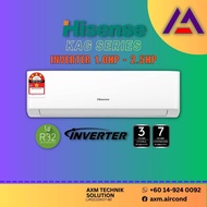 HISENSE R32 Inverter KAG (1.0HP, 1.5HP, 2.0HP, 2.5HP)